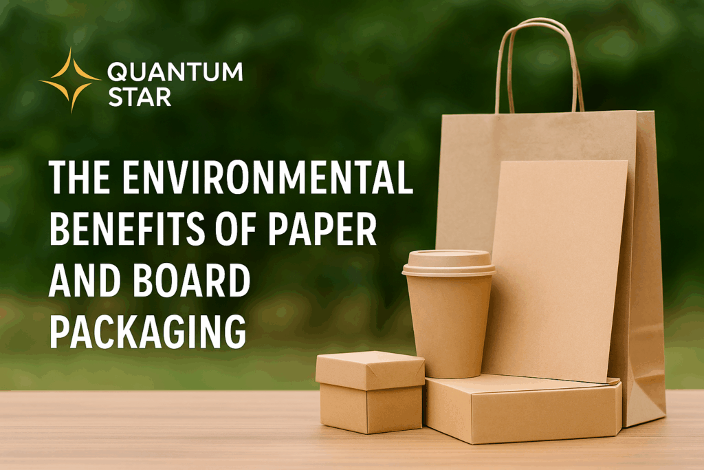 The Environmental Benefits of Paper and Board Packaging