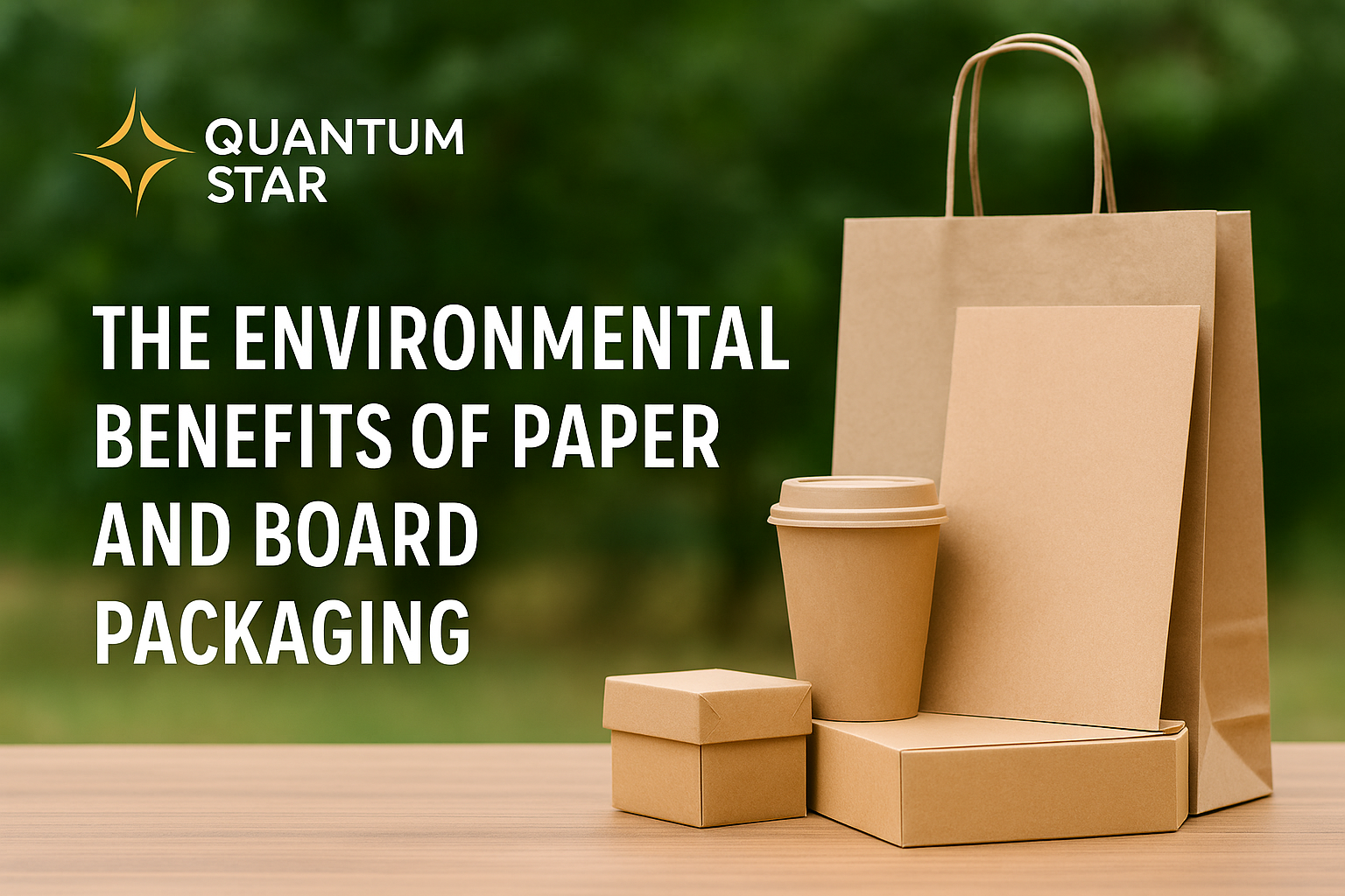The Environmental Benefits of Paper and Board Packaging