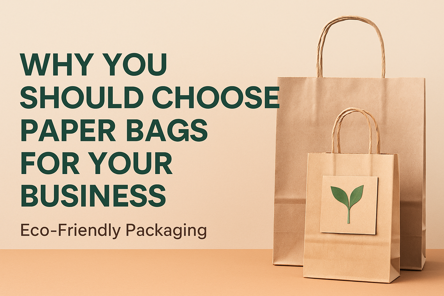 Why You Should Choose Paper Bags for Your Business